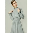 thumbnail image 1 of ebukurty Women's Dresses Gray Casual Long Sleeve Dress for Winter,  Sizes L/XL, 1 of 8
