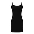 thumbnail image 1 of Women's Casual Dress Slim Fit Strapless Versatile Stylish Everyday Wear Night Out Spring Summer Comfortable Stretch Fabric Womens Casual Trendy Midi Dresses, 1 of 3