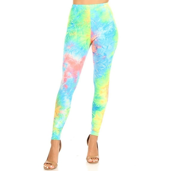 Women's Casual Elastic Band Waist Active Leggings Pants S-3XL