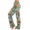thumbnail image 1 of Women's Casual Fashion Christmas Pajama Pants, Long Sleepwear Trousers for Sports and Home Use, Comfortable and Soft Material for Nightwear and Lounging,Mint Green,XL, 1 of 6