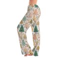 thumbnail image 1 of Women's Casual Fashion Christmas Pajama Pants, Long Sleepwear Trousers for Sports and Home Use, Comfortable and Soft Material for Nightwear and Lounging,Pink,M, 1 of 6