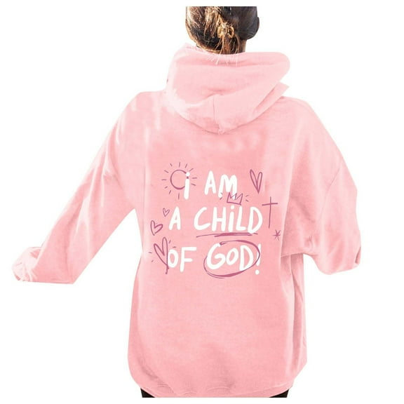 Women's Casual Fashion Print Hooded Long Sleeved Hoodie with Pocket Top Polyester Durable for Daily