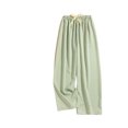 thumbnail image 1 of Women's Casual Fashion Sleep Pants Striped Loungewear Pants Wearable As Outerwear High-Waisted Pants for Comfortable and Stylish Home and Outdoor Wear,Light Green,One Size, 1 of 4
