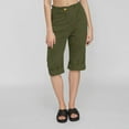thumbnail image 1 of Women's Casual Fashion Solid Color 5/8 Length Linen Blend Pants Loose Dress Pants for Women Business Casual Women Casual Pants plus Size Long Wide Leg Sweatpants plus Size Casual Pants Rompers for, 1 of 3