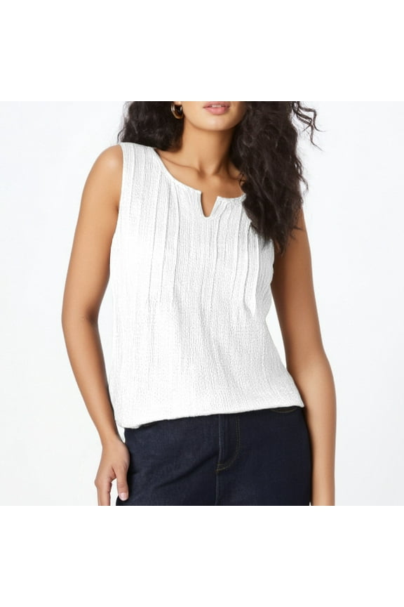 Women's Casual And Fashionable New Solid Color V Neck Drawstring Sleeveless Loose Chiffon Vest Women's Top Casual Raglan Tee Log Sleeve T Shirts for Women Women Shirts Short Sleeve Shirt Cheer Long