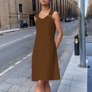 Womens Dresses | Brown - Walmart.com