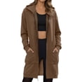 thumbnail image 1 of Women's Casual High Waist Hooded Sweatpants Comfortable Loungewear For Daily Wear Gym Hiking Winter Fall Trousers With Pockets, 1 of 4