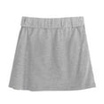 thumbnail image 1 of Women's Casual High Waist Sweatshirt Skirt with Stylish Hem Detail Comfortable Stretchy Fabric Trendy A-Line Design, 1 of 1