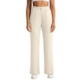 thumbnail image 1 of Women's Casual High Waisted Loose Straight Leg Pants Soft Washed Comfortable Everyday Wear For Summer And Fall, 1 of 4