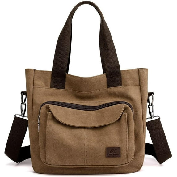 Women's Casual Hobo Shoulder Bag Large Capacity Nylon Daily Crossbody Bag Work Shopping Handbag Wallet