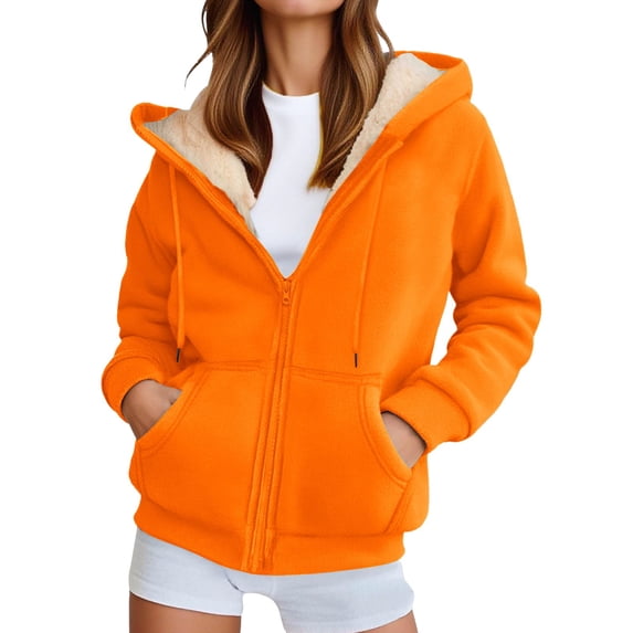 Women's Casual Jacket for Everyday Outdoor Activities Lightweight Hooded Zip Up with Pockets and Comfortable Fit for Spring Autumn Winter Women's Bomber Jacket Casual Coat
