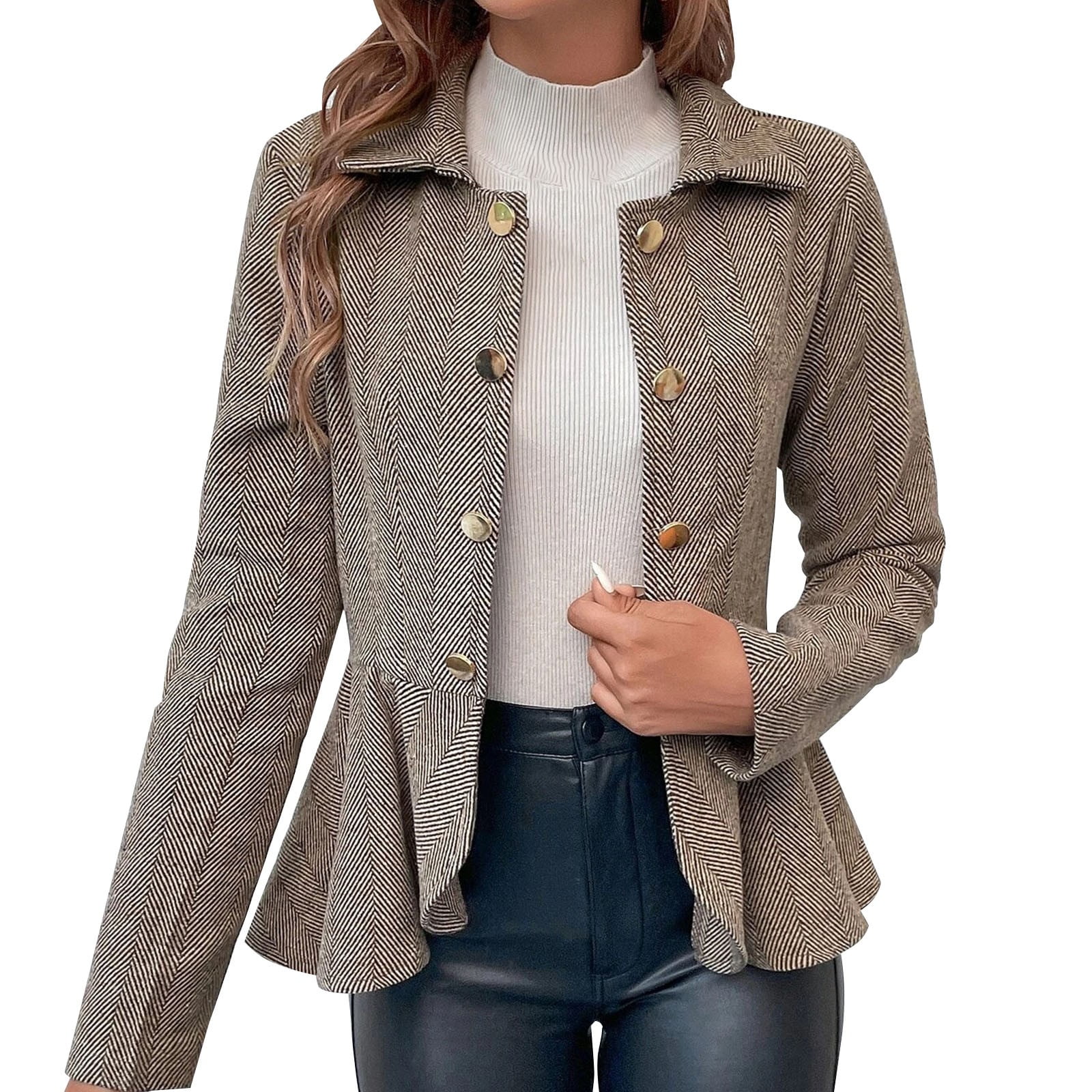 Peplum coats and jackets online