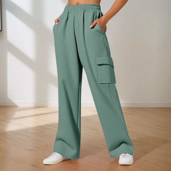 Women's Casual Jogger Pants With Drawstring Waist Comfortable Sweatpants For Running Yoga Workout Outdoor Activities Business Wear Womens Pants Fashion Drawstring Cargo Pants Womens Sheer Casual Pants