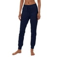 thumbnail image 1 of Women's Casual Jogging Pants With Drawstring Pockets Soft Trousers Sport Pants Dark Blue L, 1 of 1