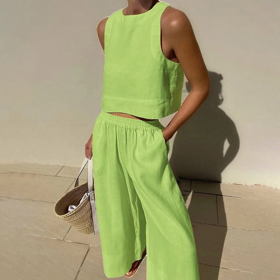 Women's Casual Large Suit Loose Solid Sleeveless Shirt And Pants Two Piece Set Ladies Suits for Party Jumpsuit for Wedding Elegant Jumpsuits for Women Evening Party Fall Attire Juniors Snowboard