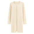 thumbnail image 1 of Women's Casual Long Coatigan Sweater,Knit Jacket,Dressy Fall Winter Coat with Pockets, 1 of 5