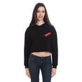 thumbnail image 1 of Women's Casual Long Sleeve Pullover Hoodies Crop Tops Sweatshirt Skateboard Oversized Sweater for Women Basic Graphic Hoodie, 1 of 2