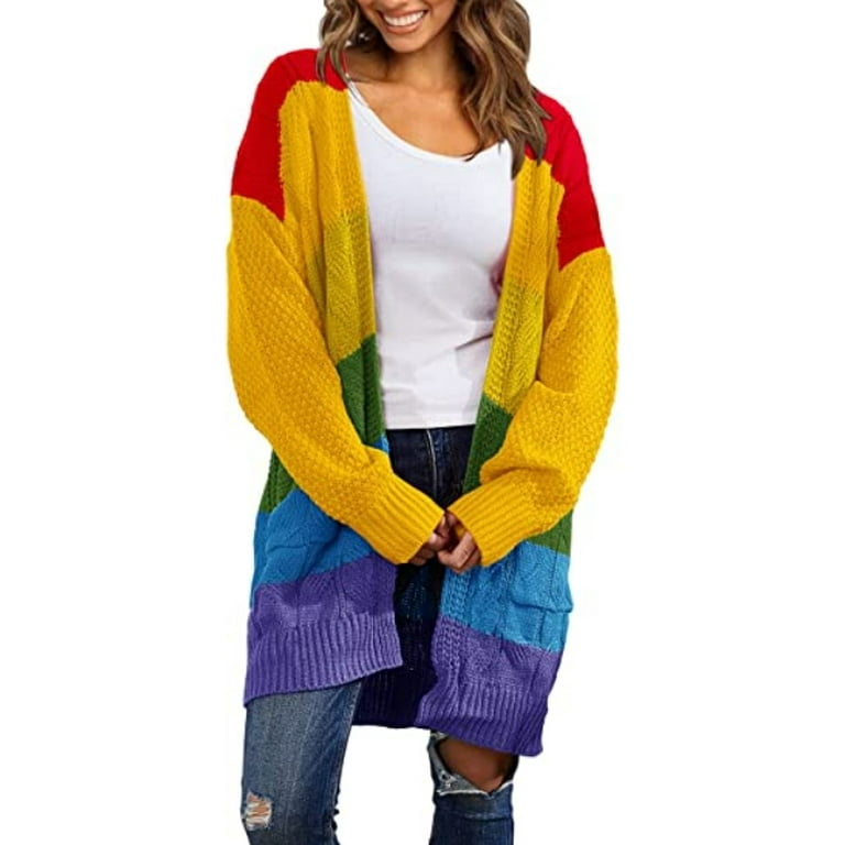 Walmart rainbow sweater discount