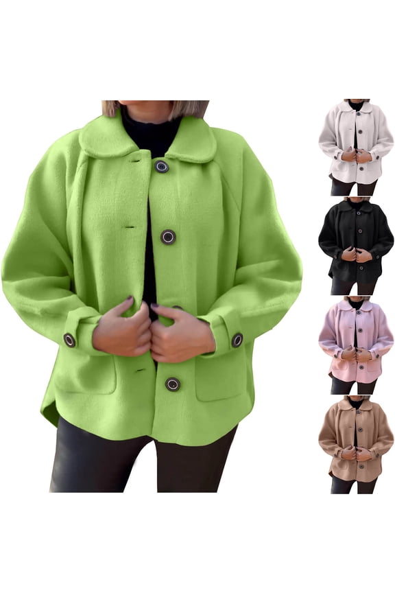 Women's Casual Long Sleeve Solid Button Down Blouse Shirt Top for Business Office Work Vacation and Streetwear Fashion Essential Gift | Aestivo,Black L