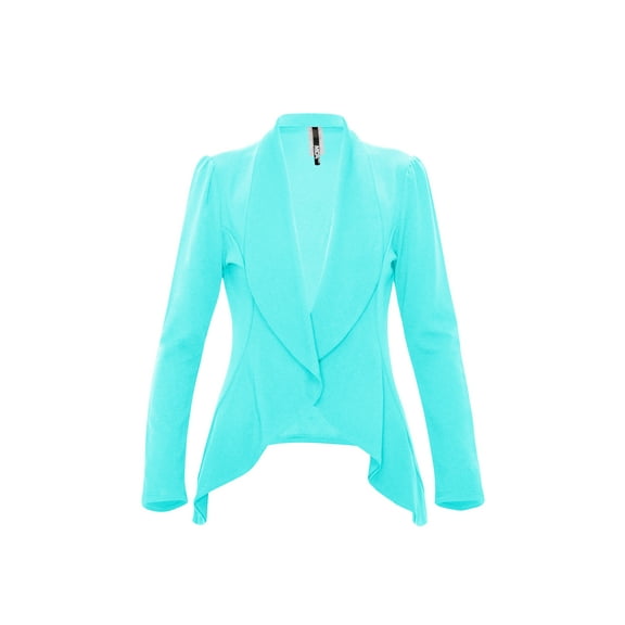 Women's Casual Long Sleeve Solid Open Blazer Jacket