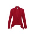 thumbnail image 1 of Women's Casual Long Sleeve Solid Open Blazer Jacket, 1 of 4