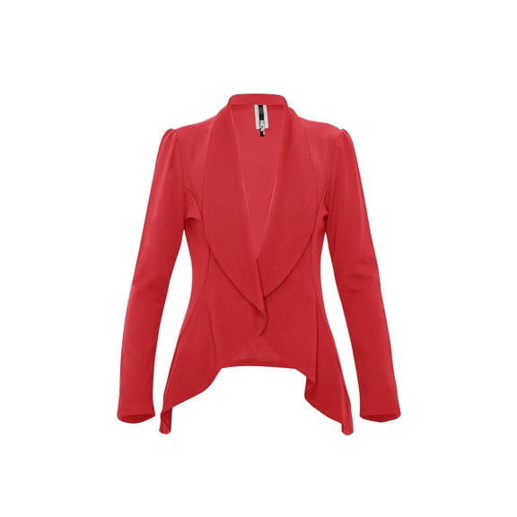 Women's Casual Long Sleeve Solid Open Blazer Jacket