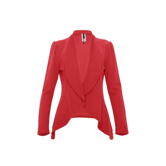 Women's Casual Long Sleeve Solid Open Blazer Jacket