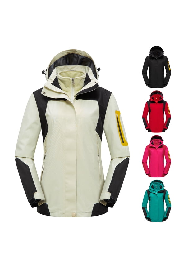 Women's Casual Long Sleeve Zipper Hooded Jacket Coat Outerwear, Stand Collar Sports Coat Pullover, Solid Color Loose Fit for Streetwear Travel Loungewear Fashion Essential Gift for Women
