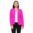thumbnail image 1 of Women's Casual Long Sleeves Office Workwear Solid Blazer Jacket S-3XL, 1 of 4