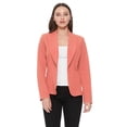 thumbnail image 1 of Women's Casual Long Sleeves Office Workwear Solid Blazer Jacket S-3XL, 1 of 5