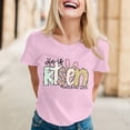 thumbnail image 1 of Women's Casual Loose Crewneck Tee | Short Sleeve Top For Comfort & Style Long Sleeve Tees Fall Tees for Women Tee for Women Short Sleeve Compression Shirts Women Long Sleeve Casual V Neck Women Turtle, 1 of 3