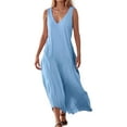 thumbnail image 1 of Women's Casual Loose Fit Dress Comfortable Everyday Wear Versatile Spring Summer Fall Outfit Relaxed Style, 1 of 2