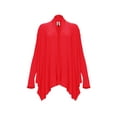 thumbnail image 1 of Women's Casual Long Sleeve Open Front Cardigan Solid Color Loose Fit Layer, 1 of 4