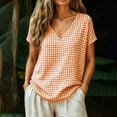 thumbnail image 1 of Women's Casual Loose Fit Short Sleeve, 1 of 8