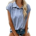 thumbnail image 1 of Women's Casual Loose Shirts For Daily Wear Comfortable And Relaxed Style For Summer Easy To Pair With Jeans Machine And Hand Washable, 1 of 2