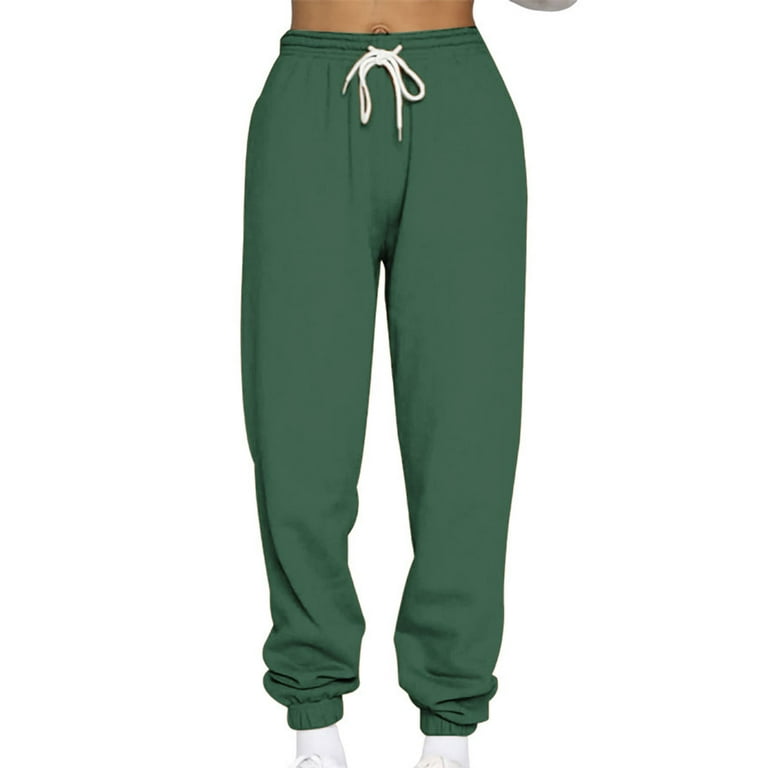 RKSTN Womns Pants Casual Loose Sports Sweatpants Ankle Banded Trousers  Gradient Fleece Pants Lightweight Soft Workout Pants 