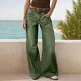 thumbnail image 1 of Women’s Casual Loose Wide-Leg Cropped Jeans, 1 of 8