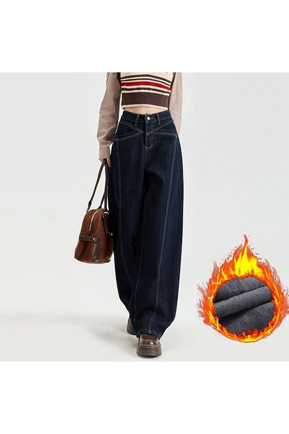 Women's Casual Loose Wide Leg Jeans Jean Size 16 Pants for Women Womens Pants Relaxed Fit Control Too Pants Long Stilt Pants Boyfriend Corduroy Pants Jean Romper for Women Pants Stretch Leggings for