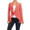 thumbnail image 1 of Moa Collection Women's Office Blazer Casual Long Sleeve Solid Open Front Design S-3XL, 1 of 5