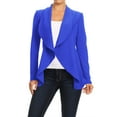 thumbnail image 1 of Moa Collection Women's Office Blazer Casual Long Sleeve Solid Open Front Design S-3XL, 1 of 5