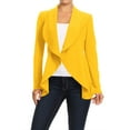 thumbnail image 1 of Moa Collection Women's Office Blazer Casual Long Sleeve Solid Open Front Design S-3XL, 1 of 5