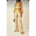 thumbnail image 1 of Women's Casual One Shoulder Elastic Waist Jumpsuit Loose Long Sleeve Wide Leg Pants Long Jumpsuit, 1 of 2