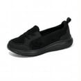 thumbnail image 1 of Women's Casual Orthopedic Walking Shoes Arch Support Breathable Non-Slip Soft Sole Mesh Lightweight Low-Top Shoes Black 7 US, 1 of 7