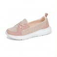 thumbnail image 1 of Women's Casual Orthopedic Walking Shoes Arch Support Breathable Non-Slip Soft Sole Mesh Lightweight Low-Top Shoes Pink 10.5 US, 1 of 7