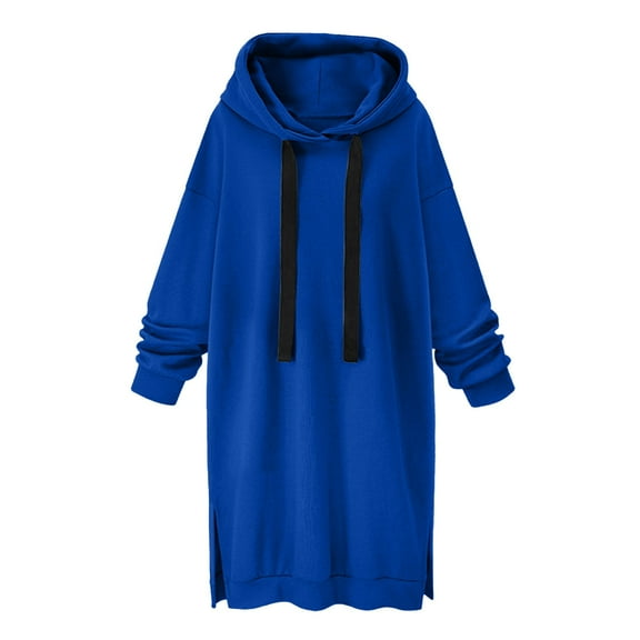 Women's Casual Oversized Fleece Hoodie Sweatshirts Loose Pullover Tunic Fall Outfits S~3X