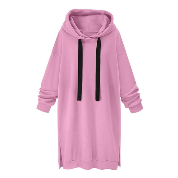 Women's Casual Oversized Fleece Hoodie Sweatshirts Loose Pullover Tunic Fall Outfits S~3X