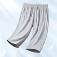 thumbnail image 1 of Women's Casual Pants Active Capri Pants For Women Stretchactive High Waisted Drawstring Breathable Quick Drying Trousers,Gray Women's Casual Pants XL, 1 of 4