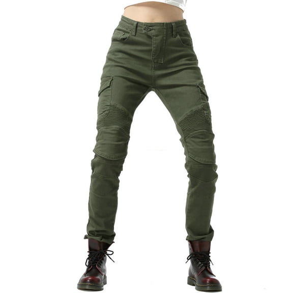 Women's Casual Pants Breathable Slim Fit Pocket Trousers for Daily Wear Gym Outdoor Cycling All Seasons