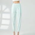 thumbnail image 1 of Women's Casual Pants Classical Dance Trousers Wide Legged Straight Pocket Long Pants Gymnastics Practice Exercises Dance Training Leg Binding Pants Stretchy Work Pants Women Women's Pants for Work, 1 of 6