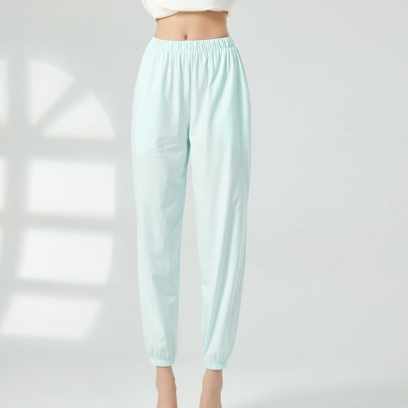 Women's Casual Pants Classical Dance Trousers Wide Legged Straight Pocket Long Pants Gymnastics Practice Exercises Dance Training Leg Binding Pants Stretchy Work Pants Women Women's Pants for Work